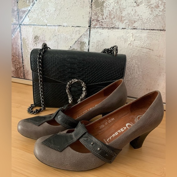 Jeffrey Campbell Jodie Leather Heels Size 8 - Picture 3 of 14